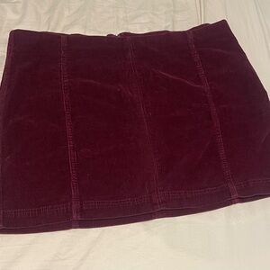 4/$25 bundle deal- Wild Fable Burgundy corduroy Skirt